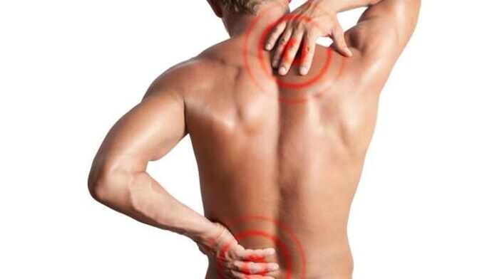 bolest způsobená osteochondrózou