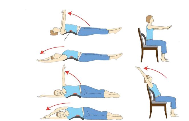 cvičení pro osteochondrózu